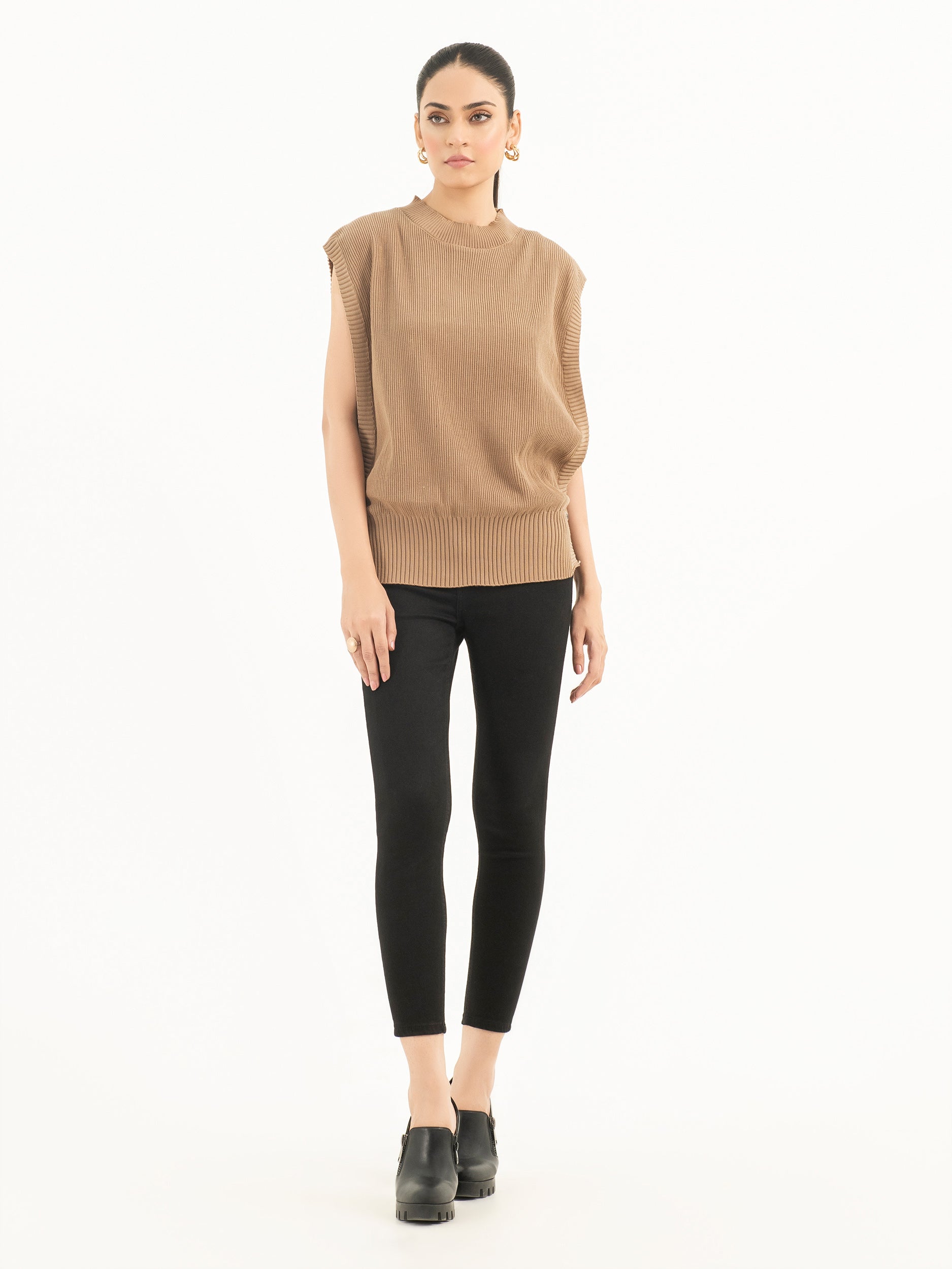 Sleeveless Sweater Limelightpk