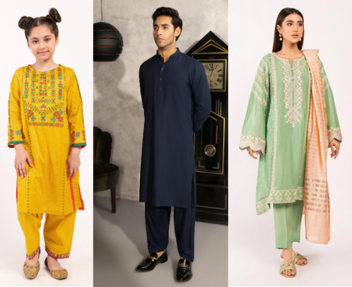 Celebrate The Festivity of Eid in Limelight’s Girls Pret, Men’s, Women Pret & More!