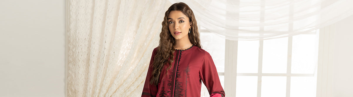 Unstitched Jacquard Shirt-Dupatta