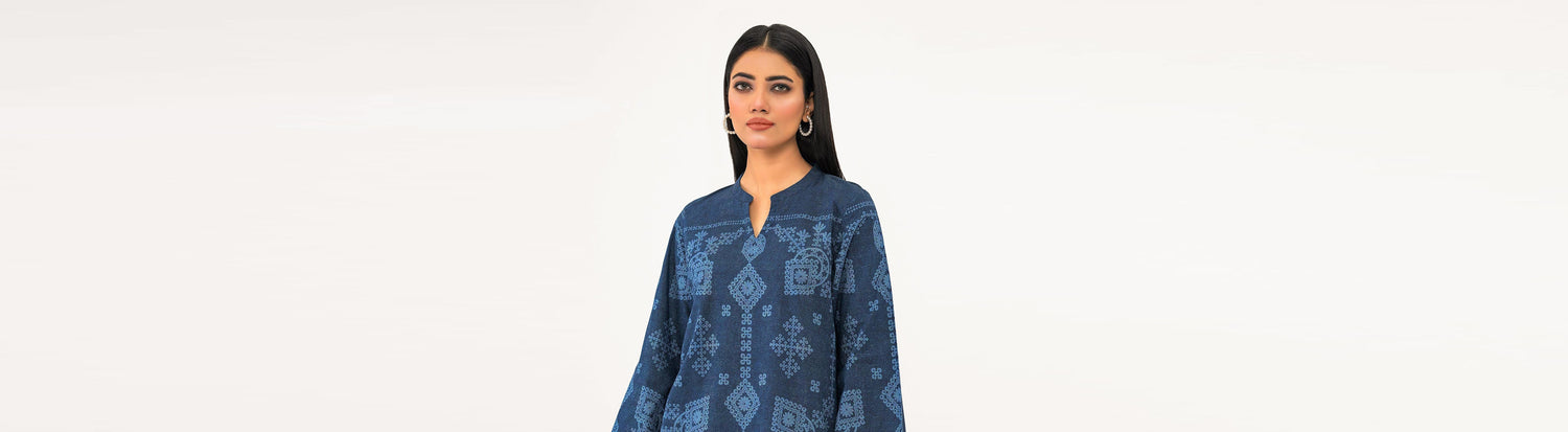 DAILY WEAR WITHOUT EMBROIDERY EASTERN TOP