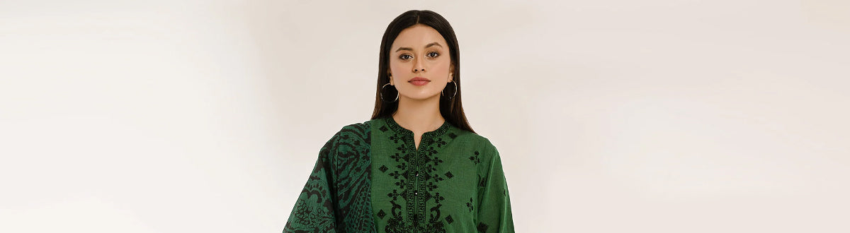 Embroidered Summer Shirt-Dupatta '24