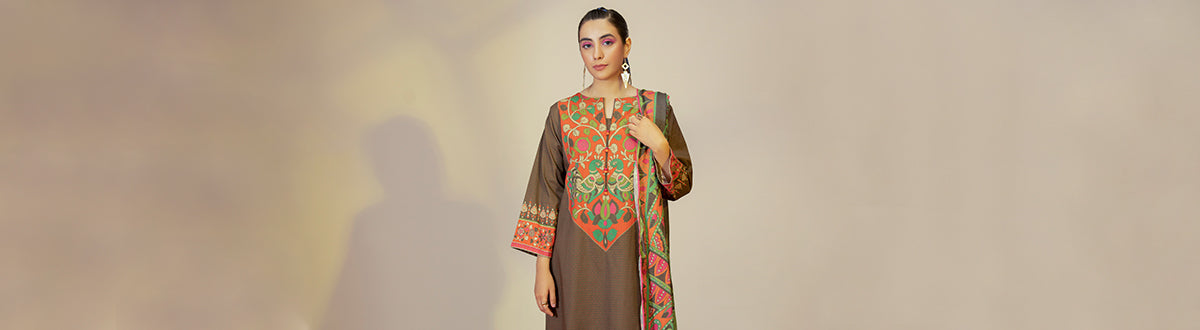 Be Yourself Winter Shirt-Dupatta '22