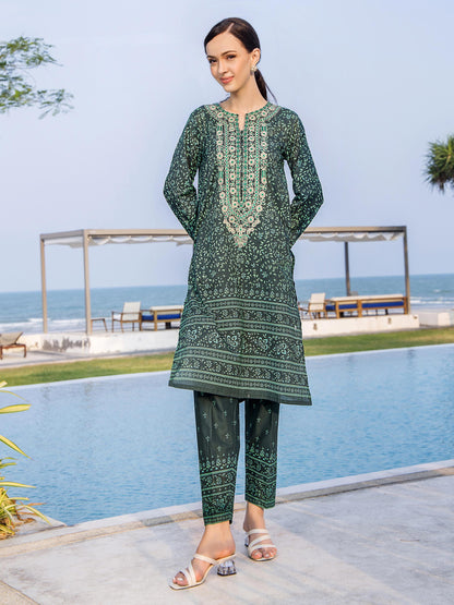 2 Piece Lawn Suit-Embroidered (Unstitched)