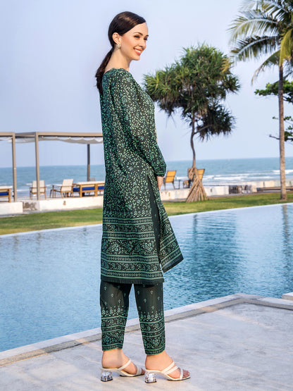 2 Piece Lawn Suit-Embroidered (Unstitched)