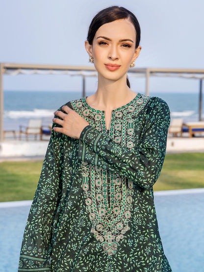 2 Piece Lawn Suit-Embroidered (Unstitched)