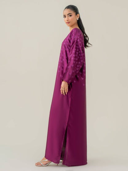 Silk Kaftan-Embroidered (Pret)