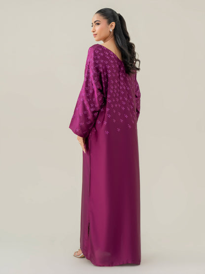 Silk Kaftan-Embroidered (Pret)