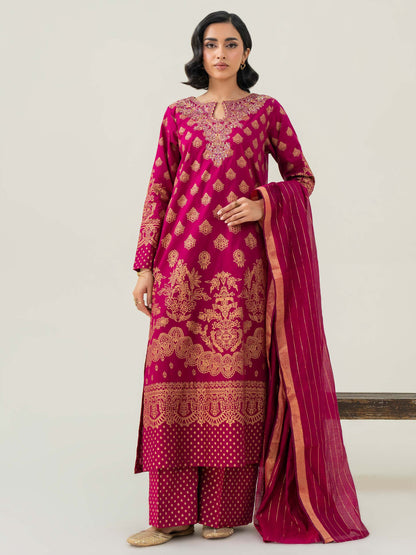 3 Piece Lawn Suit-Embroidered (Pret)