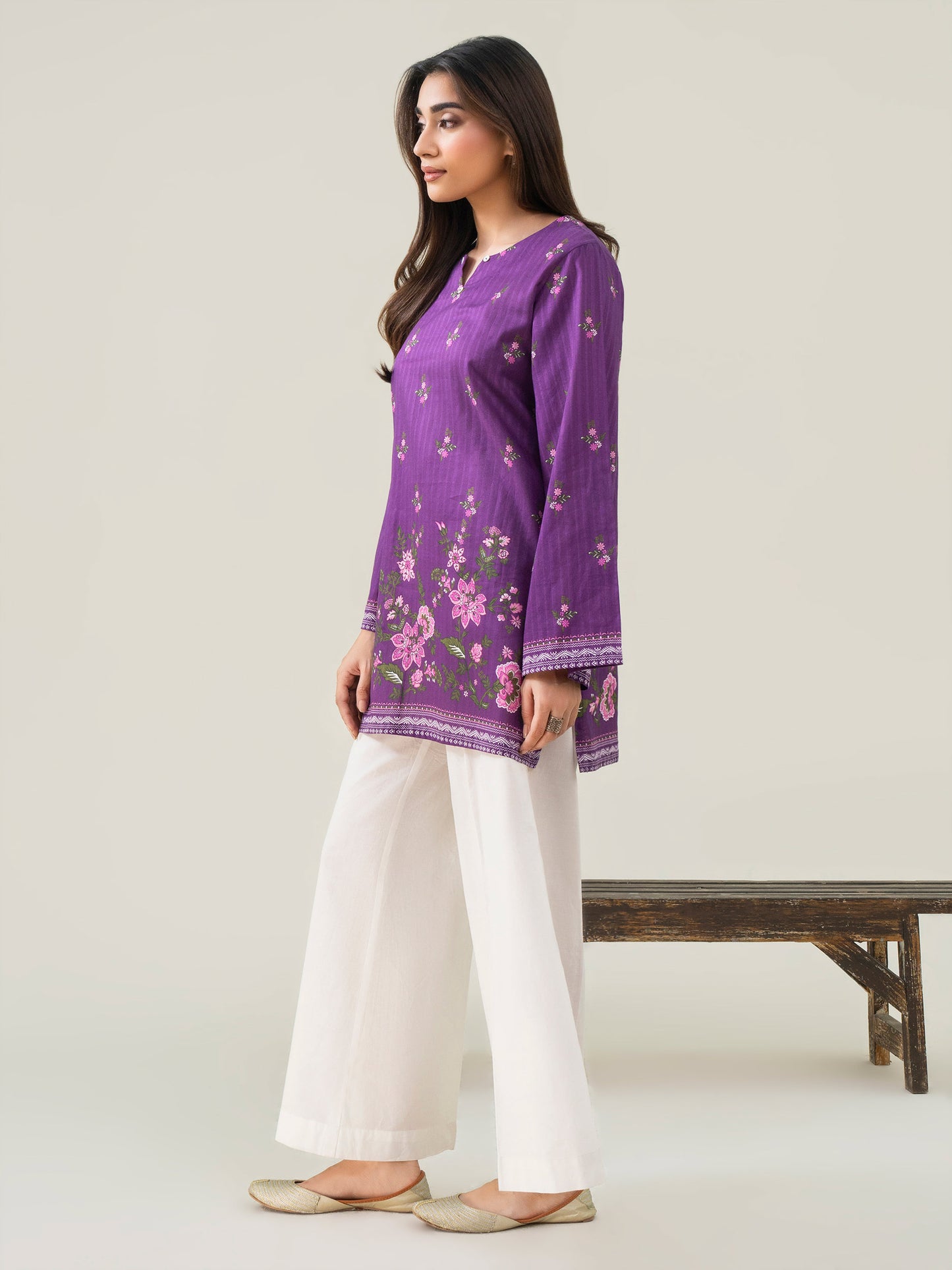 Lawn Kurti-Printed (Pret)