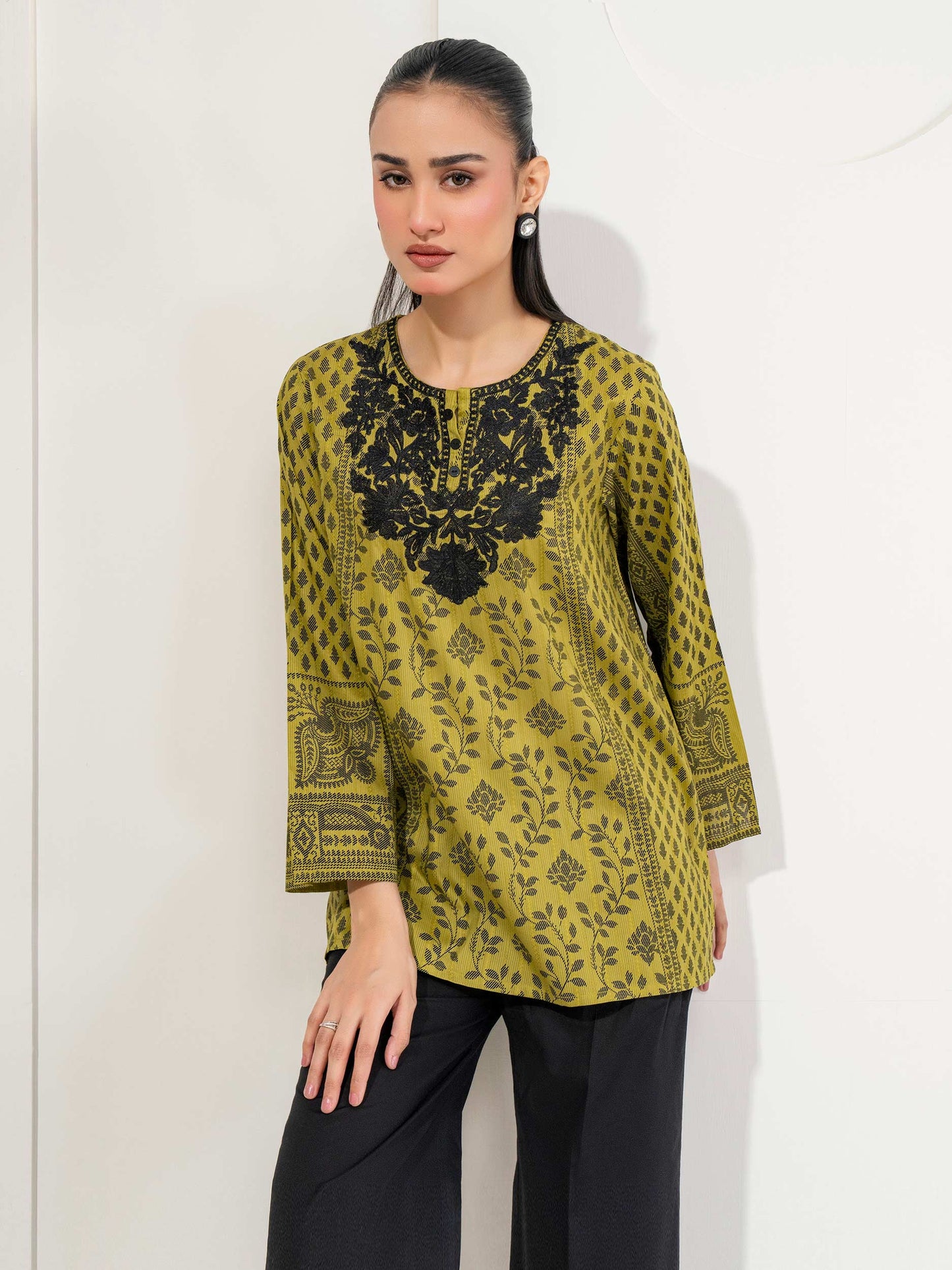 Lawn Kurti-Embroidered (Pret)