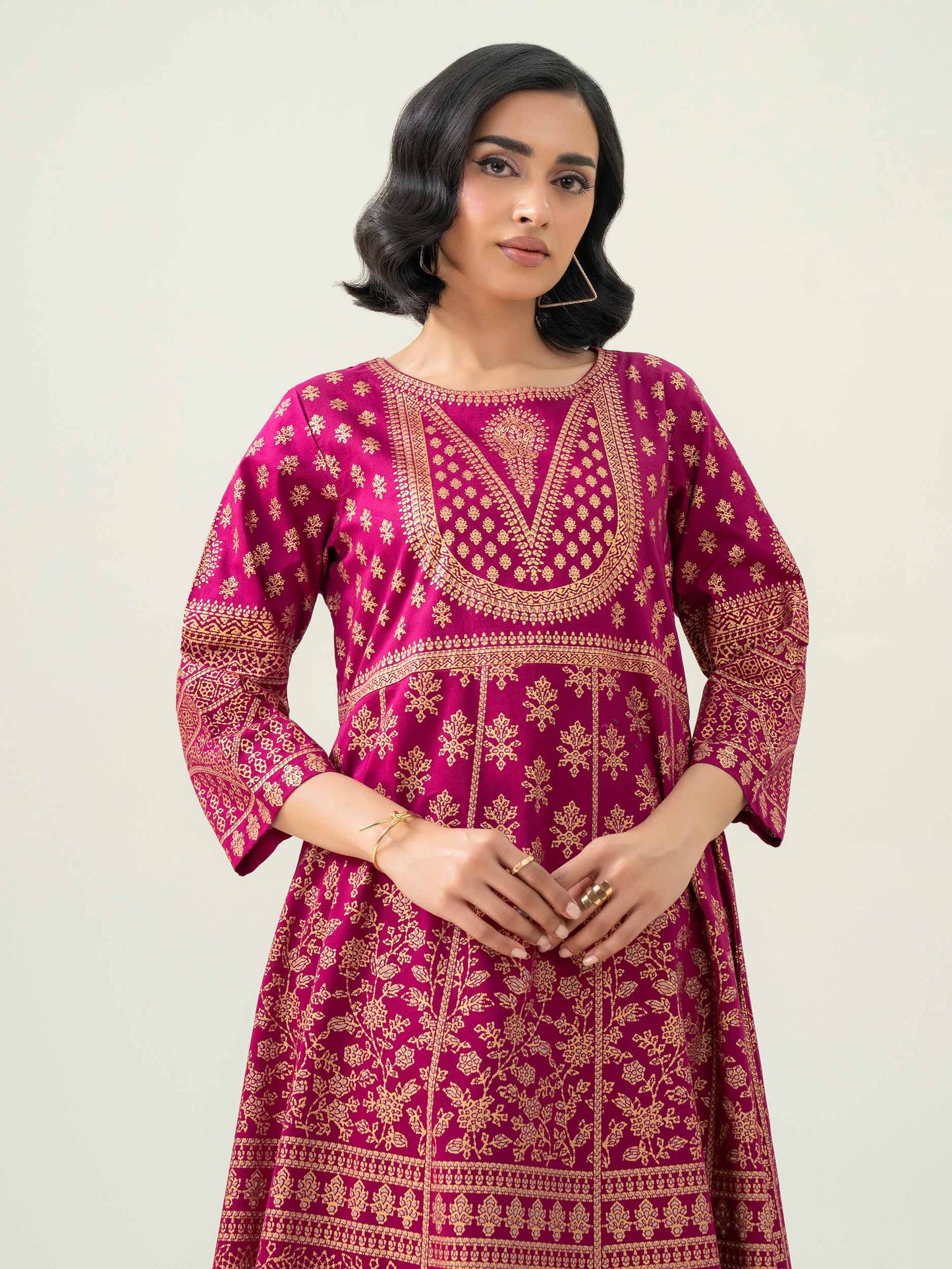 2 Piece Lawn Suit-Embroidered (Pret)