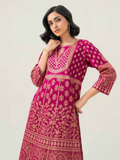 2 Piece Lawn Suit-Embroidered (Pret)