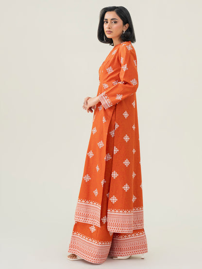 2 Piece Lawn Suit-Paste Print (Pret)