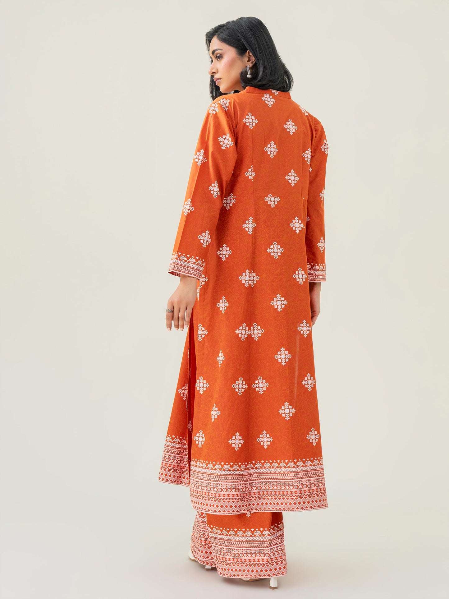 2 Piece Lawn Suit-Paste Print (Pret)