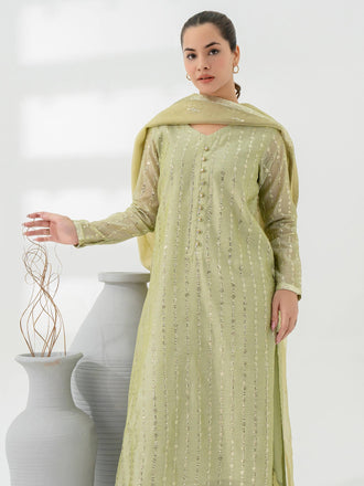 3-piece-raw-silk-suit-embroidered-(pret)