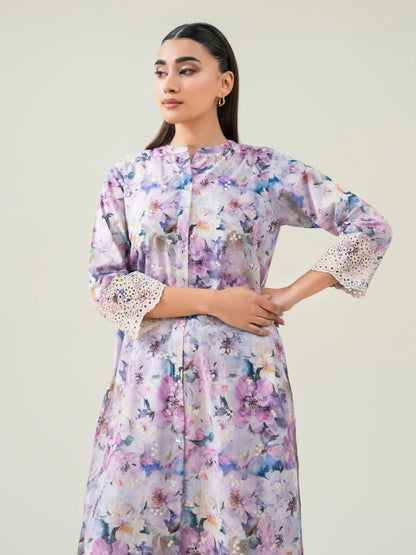 Lawn Tunic-Embroidered (Pret)