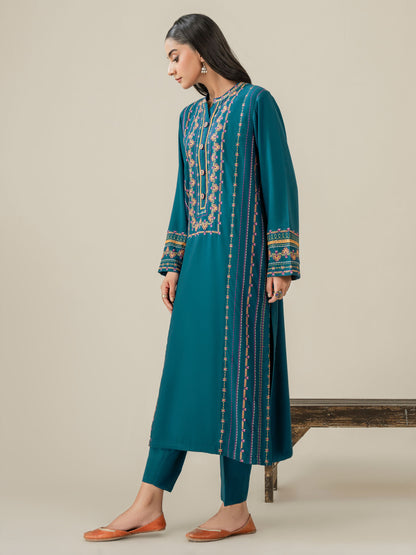 2 Piece Stone Suit-Embroidered (Pret)