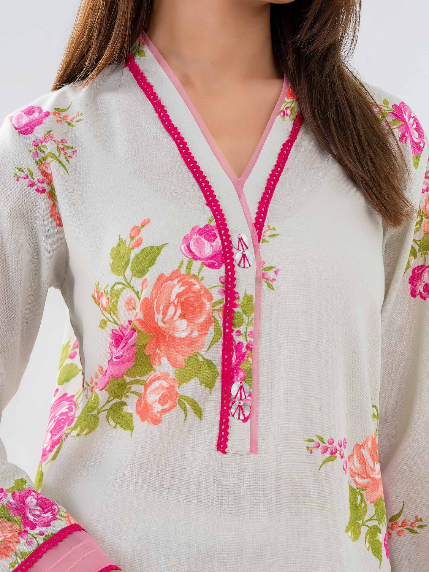 Khaddar Shirt-Printed (Pret)