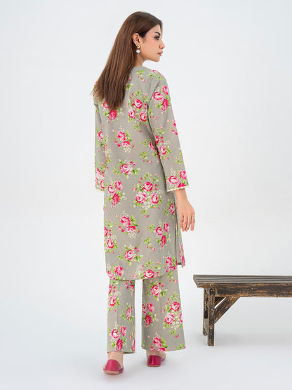 2 Piece Khaddar Suit-Printed (Pret)