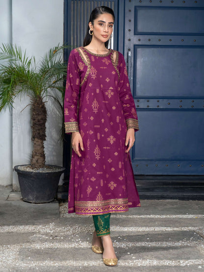 2 Piece Khaddar Suit-Embroidered (Pret)