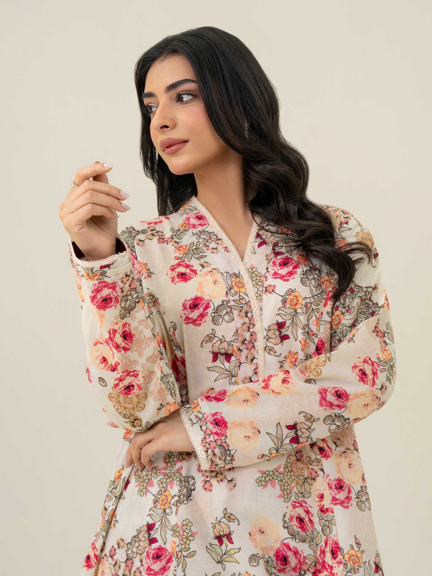 2 Piece Khaddar Suit-Printed (Pret)