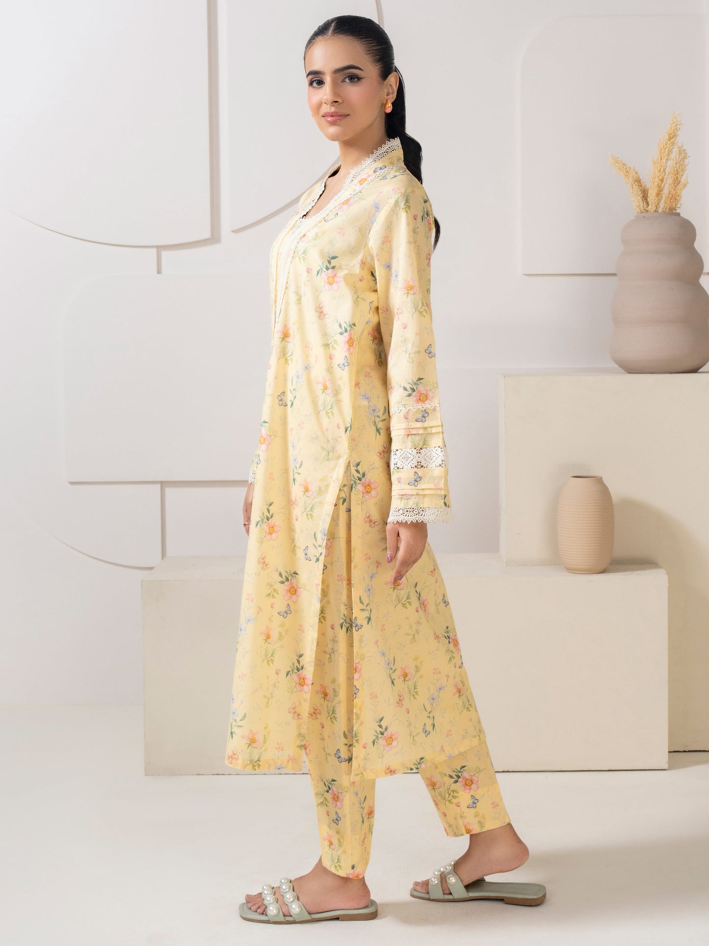 2 Piece Lawn Suit-Printed (Pret)