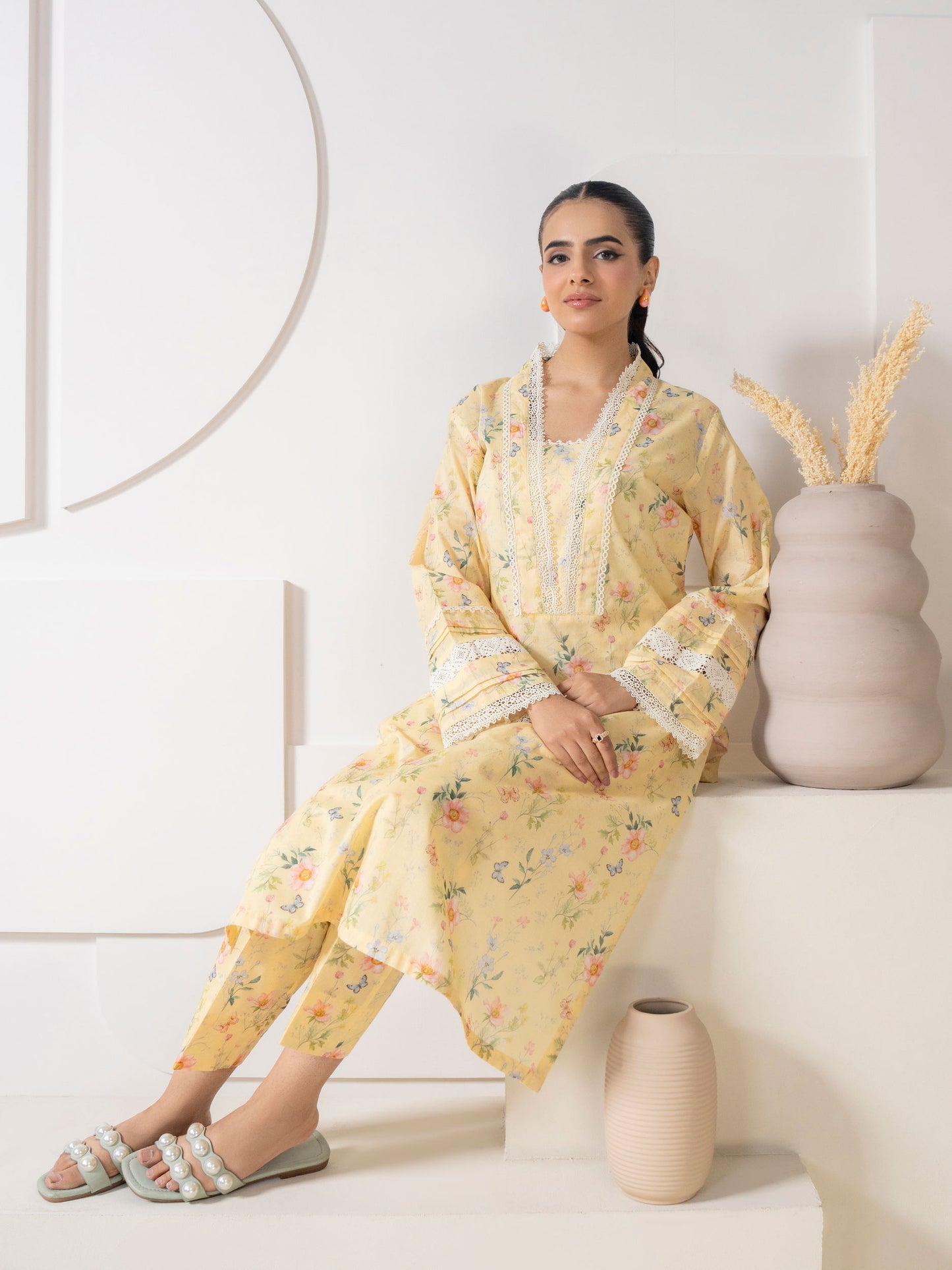 2 Piece Lawn Suit-Printed (Pret)