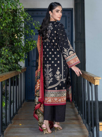 2 Piece Khaddar Suit-Embroidered (Pret)