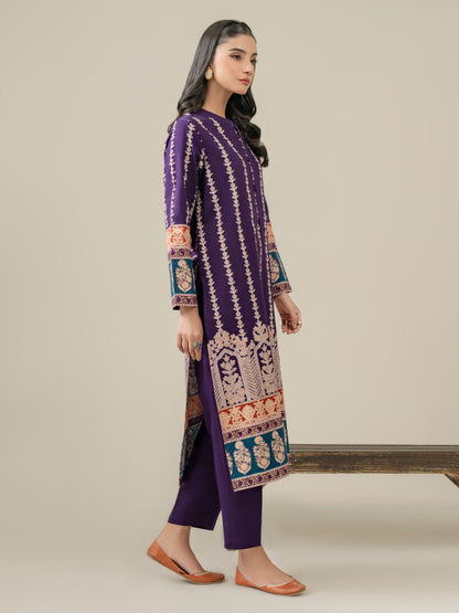 2 Piece Khaddar Suit-Paste Print (Pret)