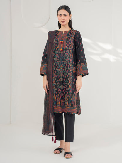 2 Piece Lawn Suit-Paste Print (Pret)