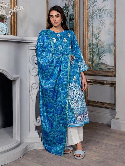 2 Piece Lawn Suit-Paste Print (Unstitched)