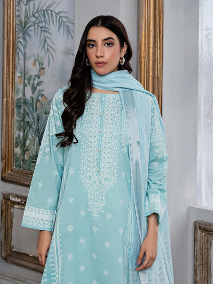 2 Piece Lawn Suit-Paste Print(Unstitched)