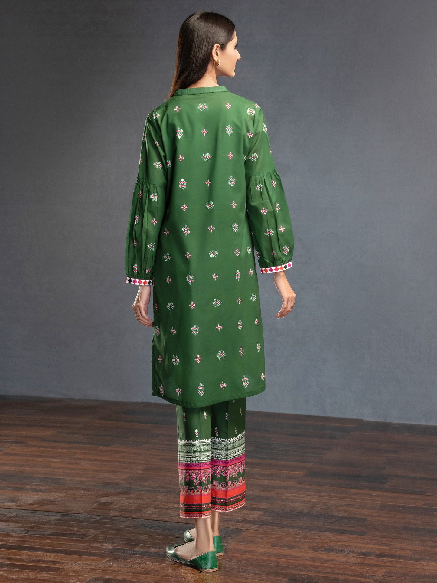 2 Piece Lawn Suit-Printed (Unstitched)