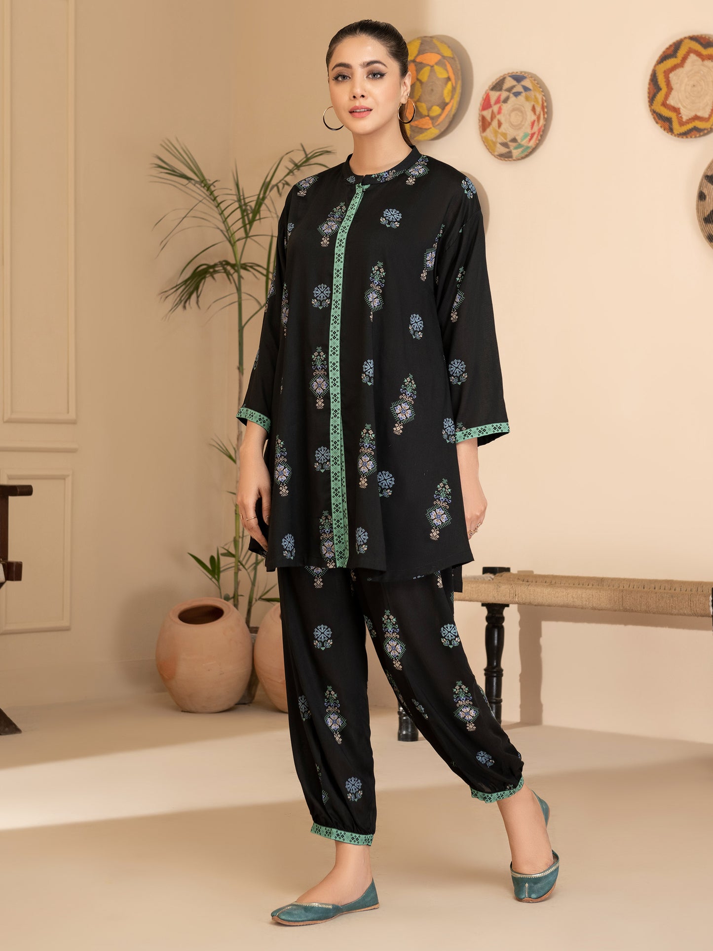 Viscose Lawn Shirt-Printed (Unstitched)