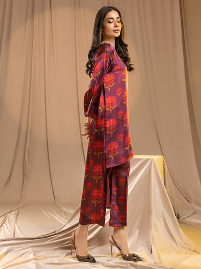 2 Piece Silk Suit-Printed (Unstitched)