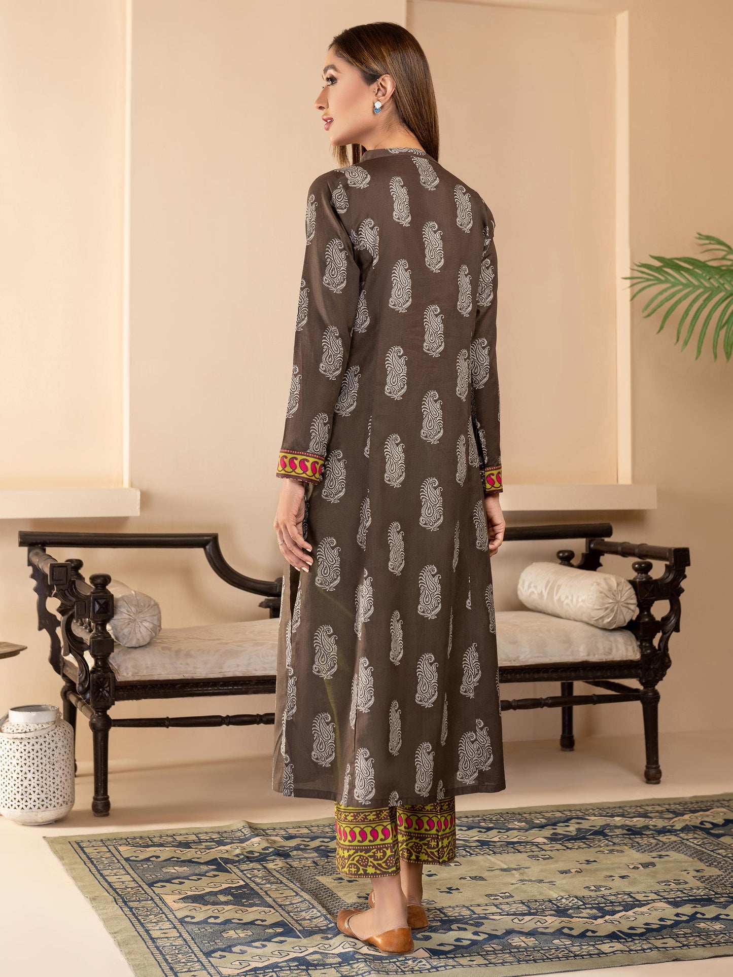 2 Piece Lawn Suit-Printed (Unstitched)