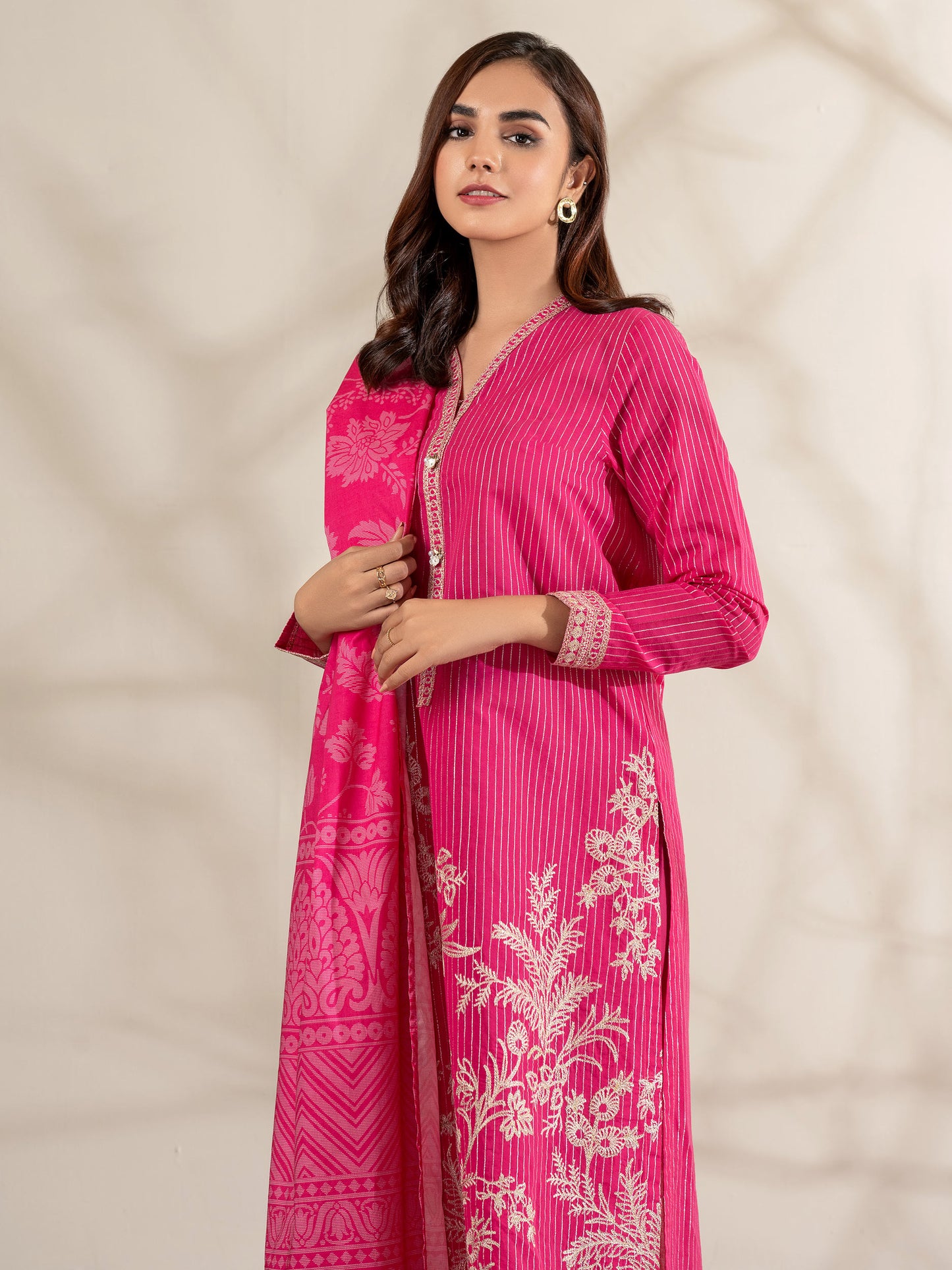 3 Piece Lawn Suit-Embroidered (Unstitched)