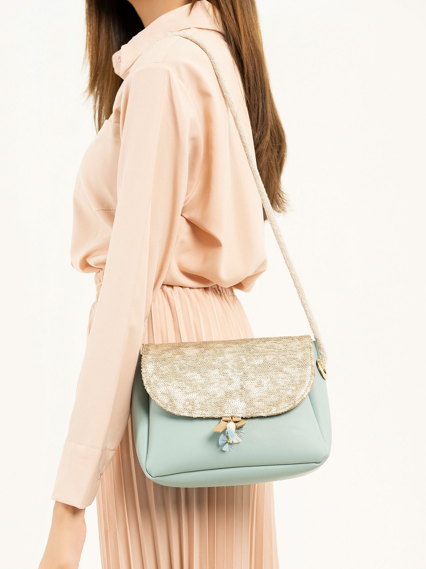 Classic Embellished Handbag