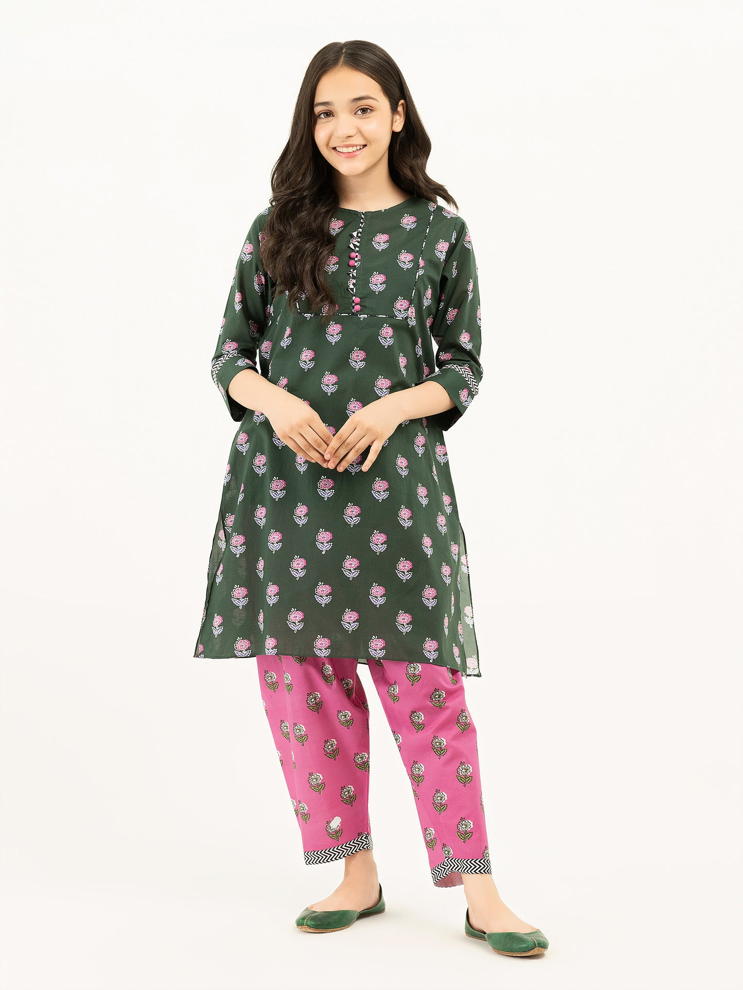 2 Piece Lawn Suit-Printed (Pret)