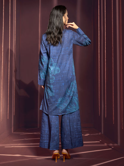 2 Piece Khaddar Suit-Printed(Unstitched)