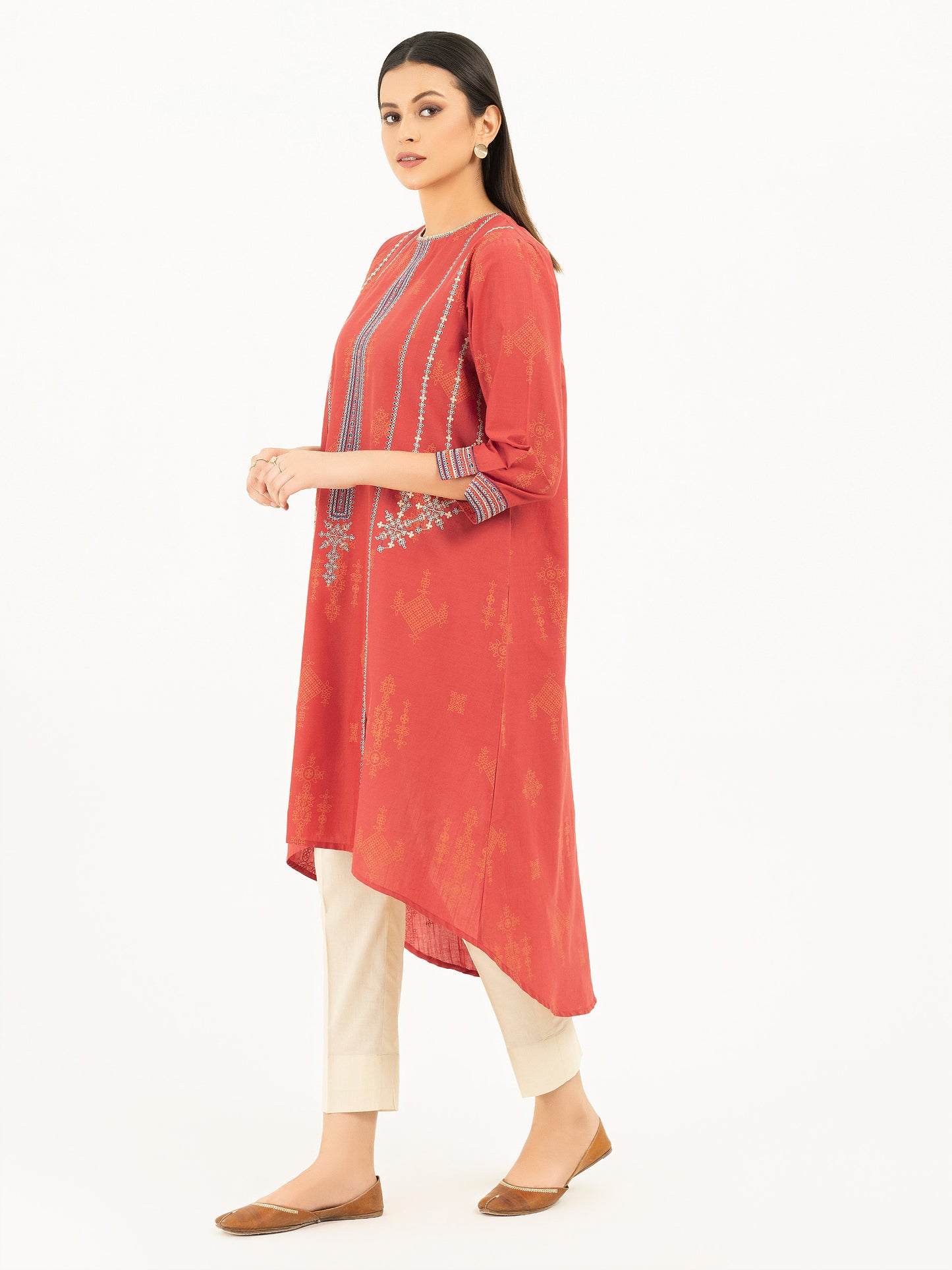 Lawn Shirt-Embroidered  (Pret)