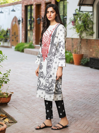 2 Piece Lawn Suit-Embroidered (Unstitched)