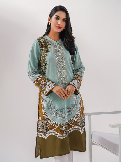 Khaddar Shirt-Embroidered(Pret)