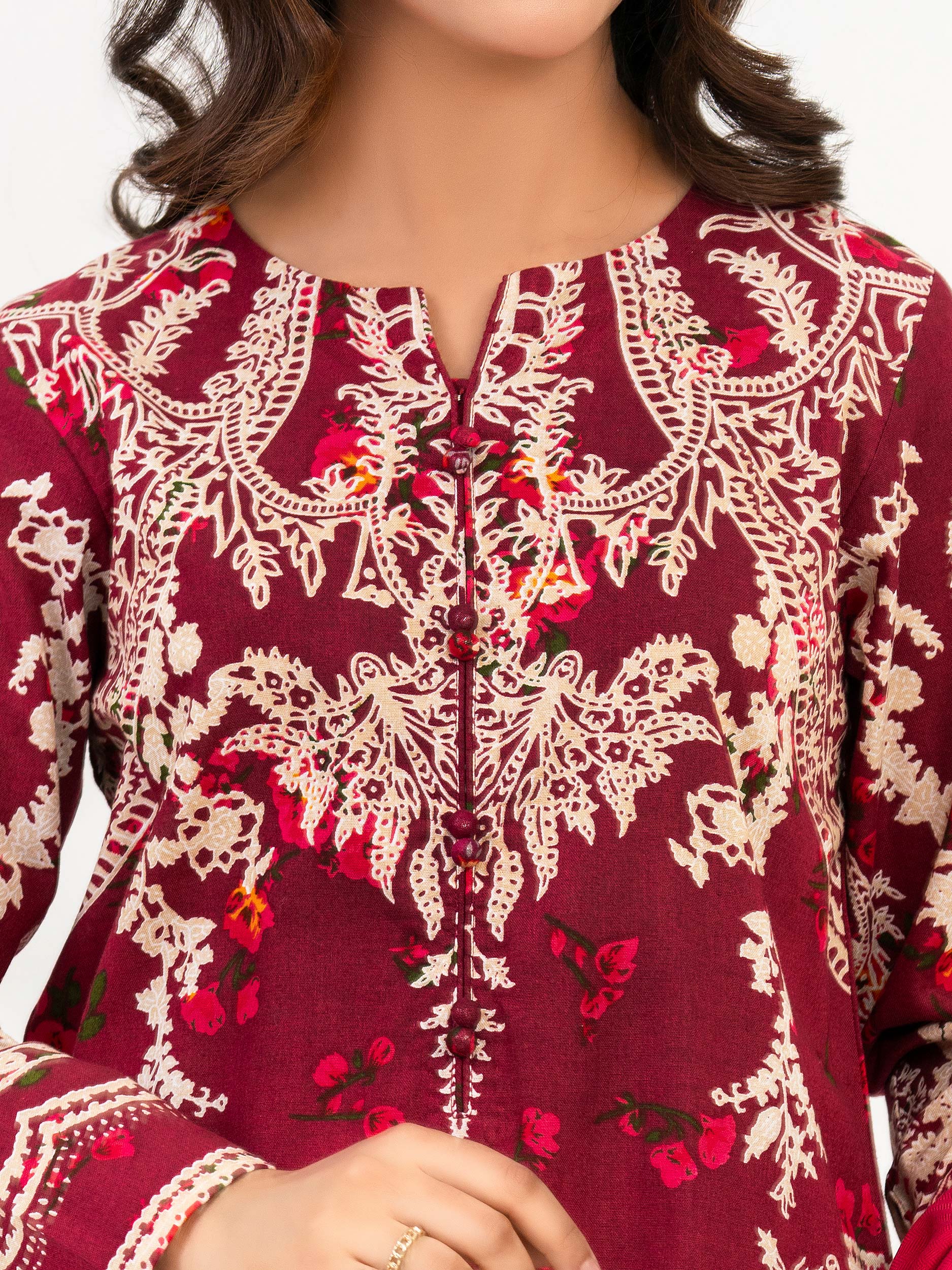3 Piece Khaddar Suit-Embroidered (Pret) – Limelightpk