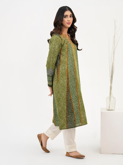 Khaddar Shirt-Embroidered (Pret)