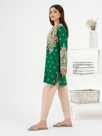 Cambric Kurti-Paste Print (Pret)