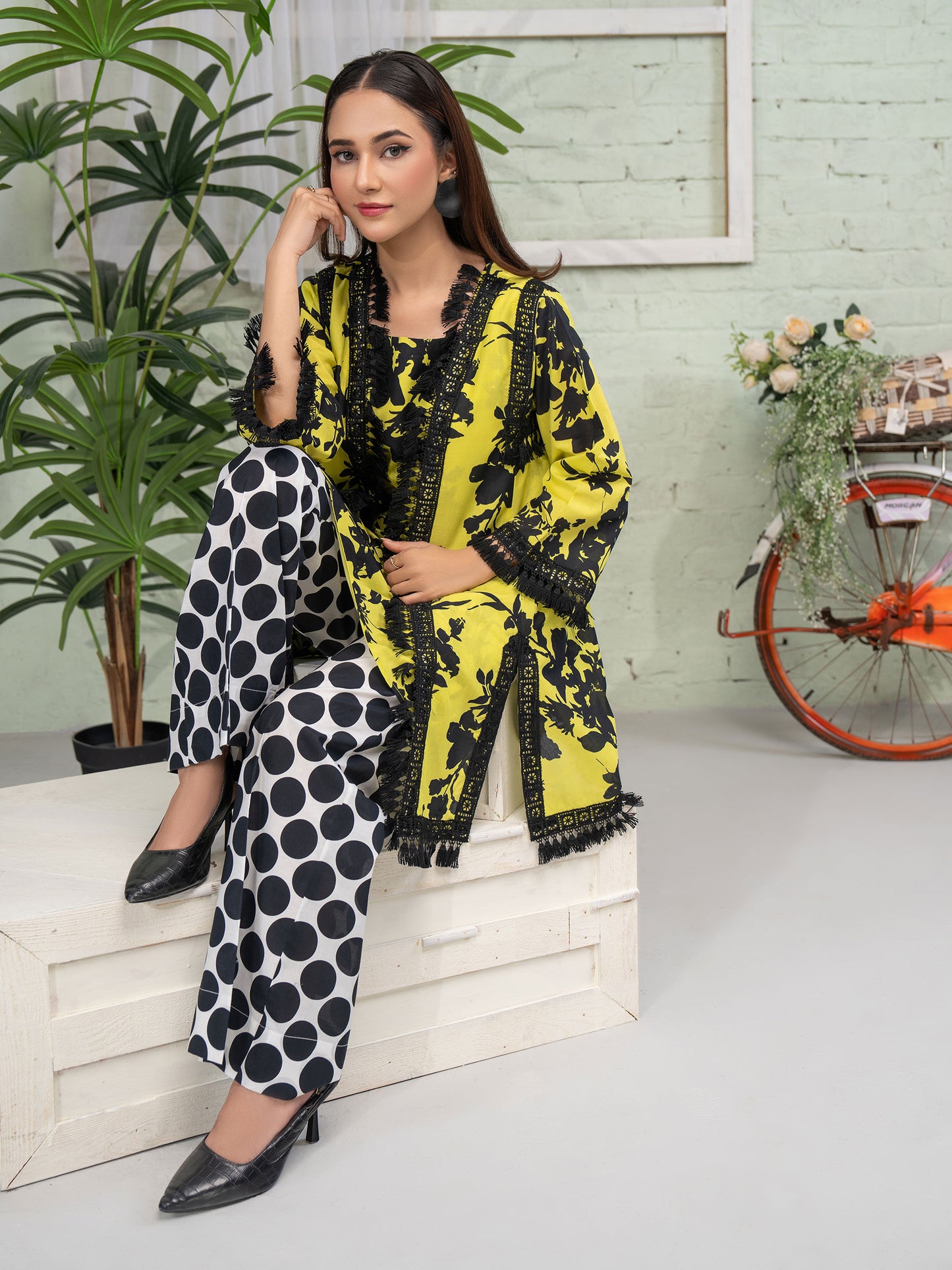 2 Piece Lawn Suit-Printed(Unstitched)