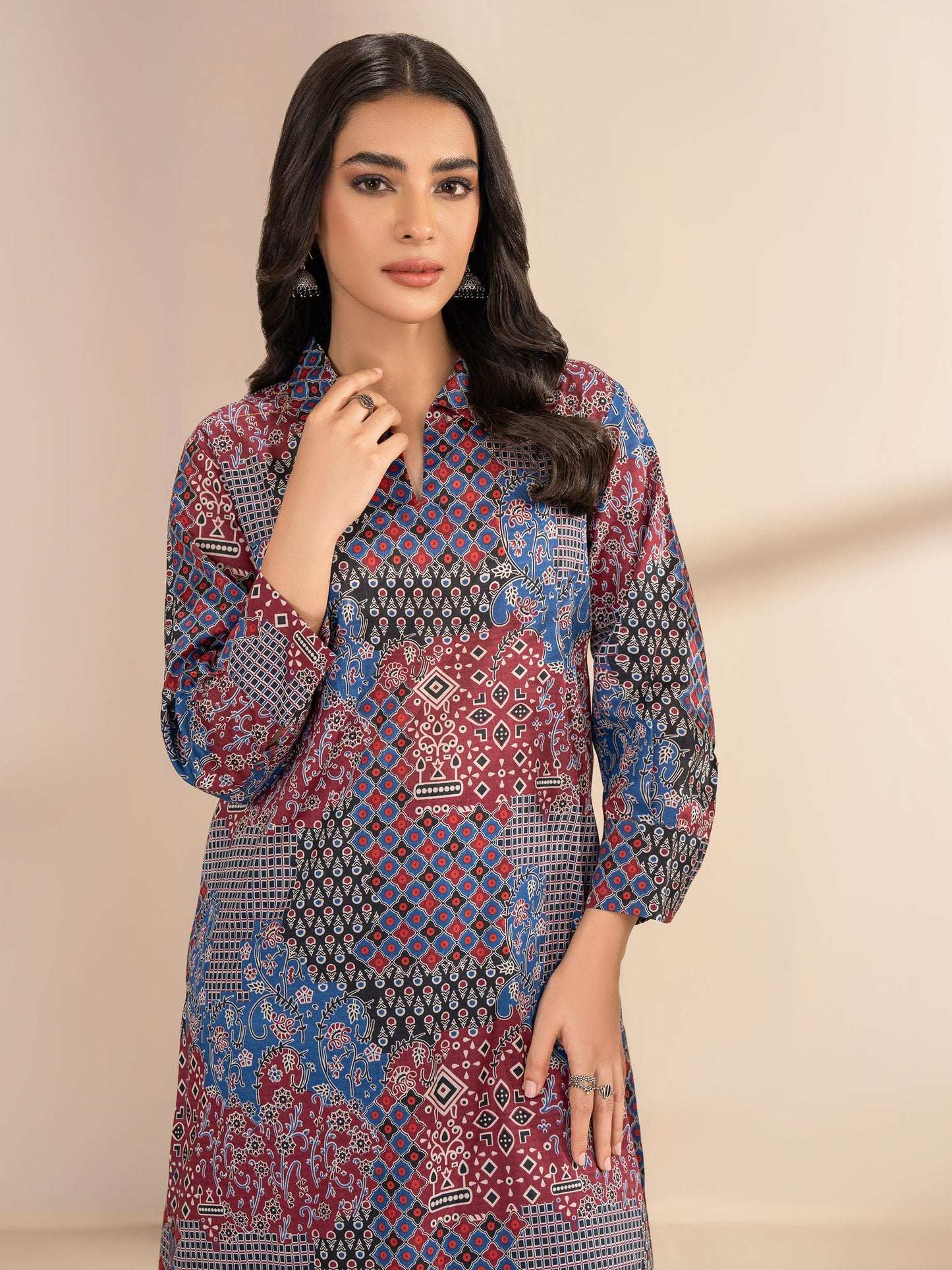 2 Piece Lawn Suit-Printed (Unstitched)