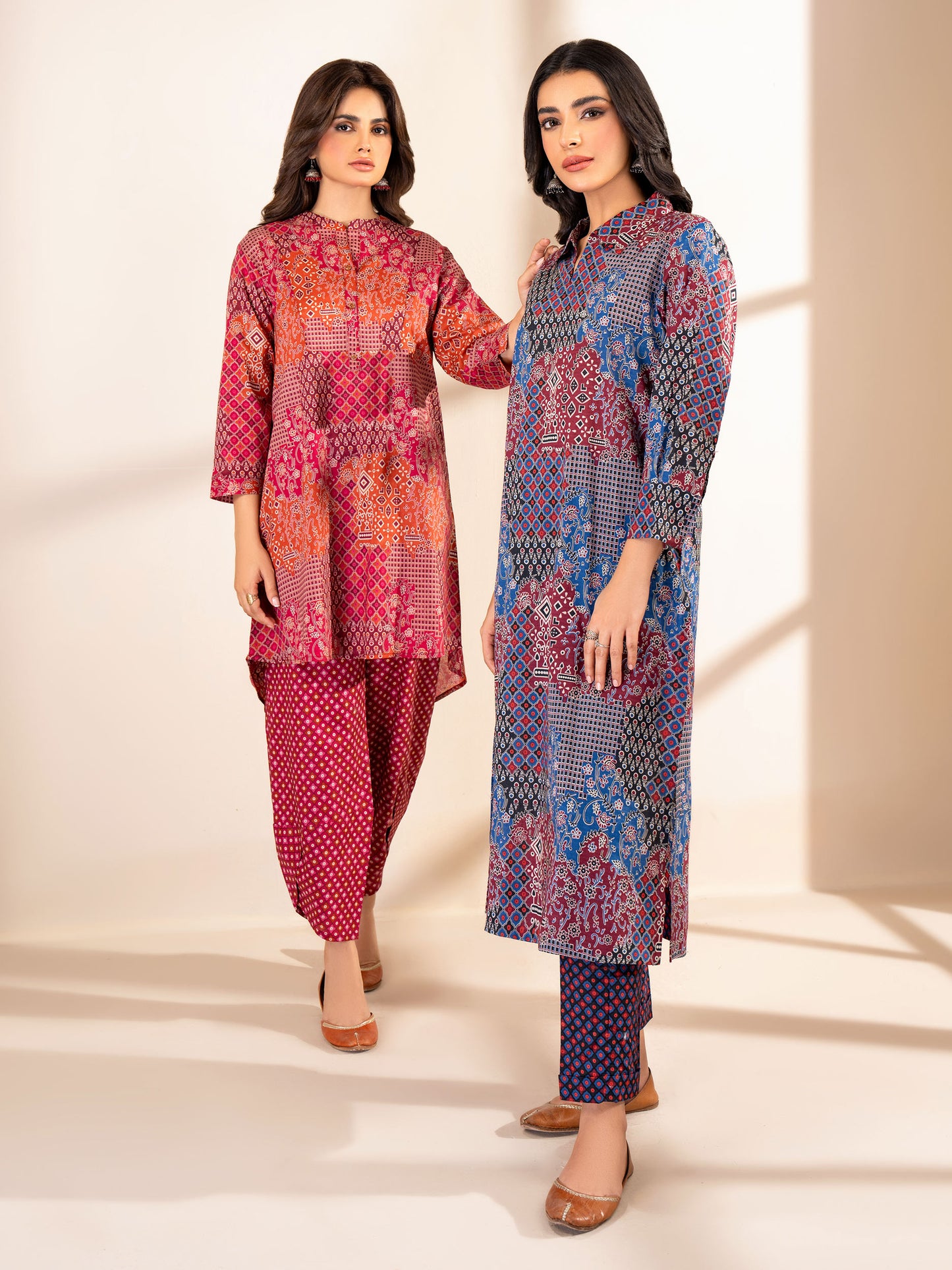 2 Piece Lawn Suit-Printed (Unstitched)