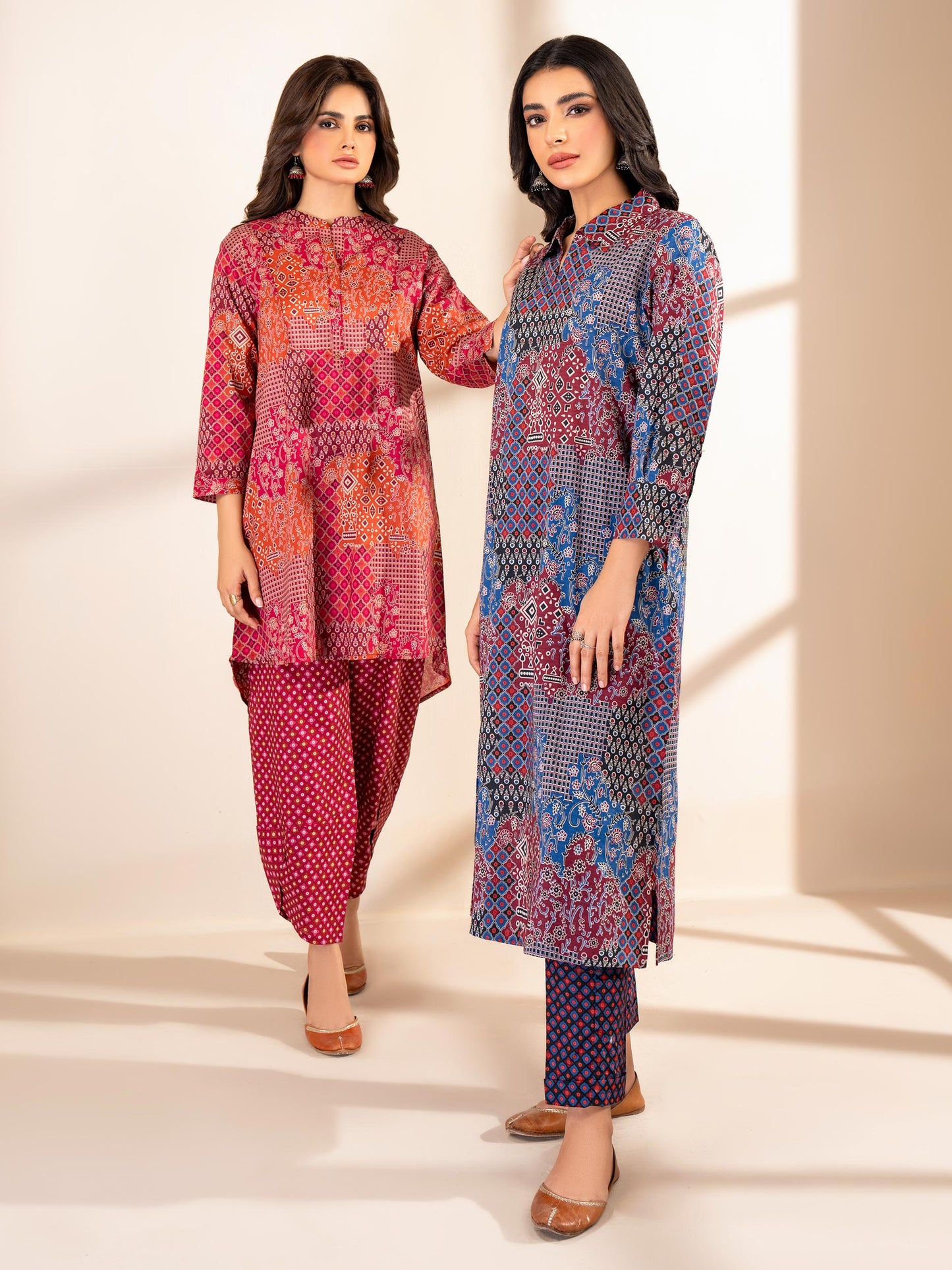 2 Piece Lawn Suit-Printed (Unstitched)